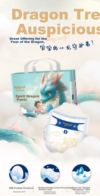 Подгузники Bubandi Linglong NB (2.5-3.5 кг), 108 шт - изображение 5