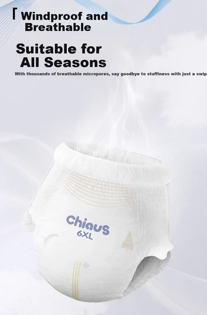 Подгузники-трусики Chiaus Platinum 5XL (25-32 кг), 24 шт - Фото 9 Подгузники-трусики Chiaus Platinum 5XL (25-32 кг), 24 шт - изображение 9
