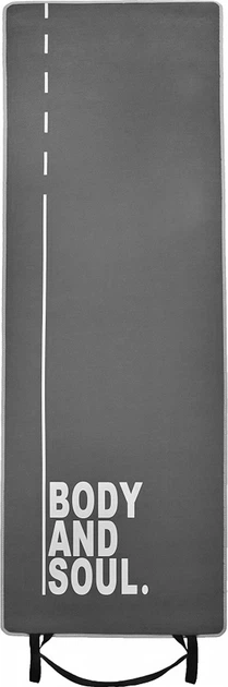 Mata do ćwiczeń Profit Body and Soul DK 705-N 180 x 60 x 0.6 cm Szara (5902860635642 / 5900000011141) - obraz 2