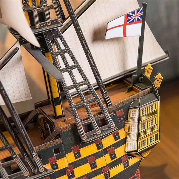 3D пазл CubicFun Корабль HMS Victory - Фото 8 3D пазл CubicFun Корабль HMS Victory - изображение 8