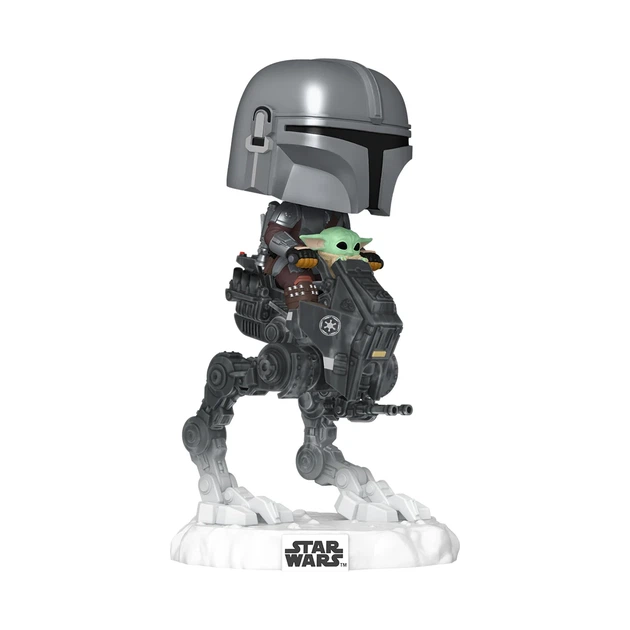 Игровая фигурка Funko Pop Rides Мандалорец и Грогу на вездеходе 17,5 см - Фото 2 Игровая фигурка Funko Pop Rides Мандалорец и Грогу на вездеходе 17,5 см - изображение 2