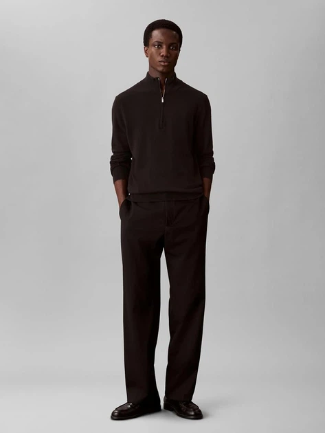 Свитер на молнии мужской Calvin Klein 742543863 2XL Черный (1163060160) - Фото 3 Свитер на молнии мужской Calvin Klein 742543863 2XL Черный (1163060160) - изображение 3