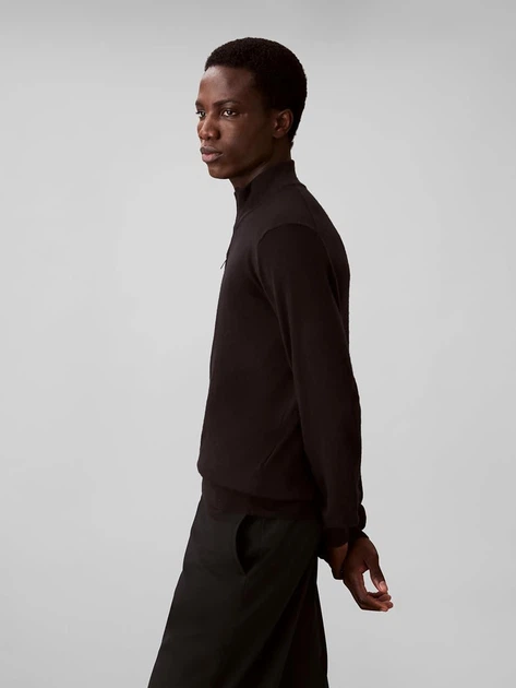 Свитер на молнии мужской Calvin Klein 742543863 2XL Черный (1163060160) - Фото 4 Свитер на молнии мужской Calvin Klein 742543863 2XL Черный (1163060160) - изображение 4