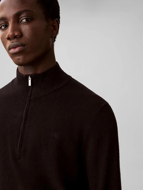 Свитер на молнии мужской Calvin Klein 742543863 2XL Черный (1163060160) - Фото 5 Свитер на молнии мужской Calvin Klein 742543863 2XL Черный (1163060160) - изображение 5