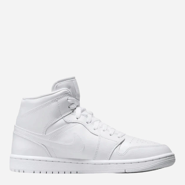 Женские кеды кожаные высокие Nike Wmns Air Jordan 1 Mid DV0991-111 37.5 (6.5US) 23.5 см Белые (196149384191) - Фото 3 Женские кеды кожаные высокие Nike Wmns Air Jordan 1 Mid DV0991-111 37.5 (6.5US) 23.5 см Белые (196149384191) - изображение 3