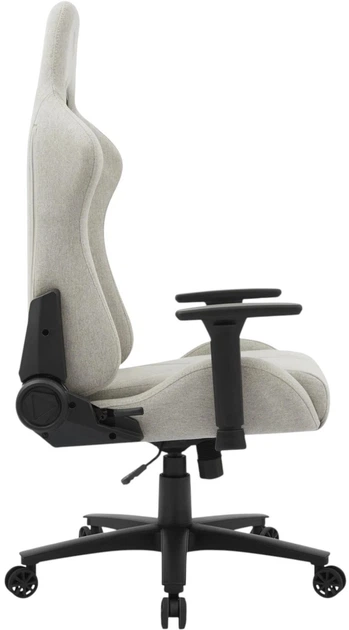 Fotel gamingowy Onex STC Snug L Series Short Pile Linen Ivory (ONEX-STC-S-L-IV) - obraz 4