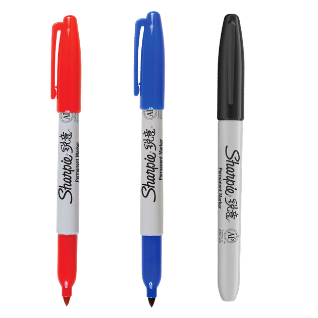 Маркери Sharpie з тонким наконечником, на масляній основі, водонепроникні та стійкі до кольору, швидковисихаючі міцні перманентні ручки для маркування бізнесу та офісу, чорний, червоний, синій, золотий, срібний, 5 шт., вітальна листівка для вчителя мистец - Фото 4 Маркери Sharpie з тонким наконечником, на масляній основі, водонепроникні та стійкі до кольору, швидковисихаючі міцні перманентні ручки для маркування бізнесу та офісу, чорний, червоний, синій, золотий, срібний, 5 шт., вітальна листівка для вчителя мистец - изображение 4