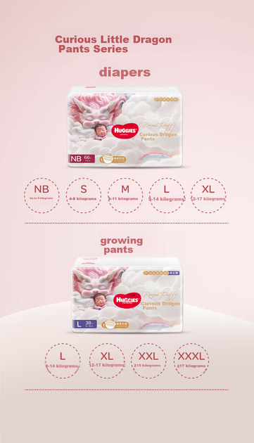 Підгузки-трусики Huggies Royal Little Dragon Pants L (9-14 кг), 19 шт - зображення 5