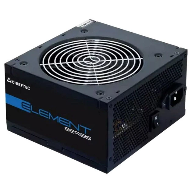 Блок живлення Chieftec ELEMENT 500W 80 PLUS Bronze з вентилятором 120 мм для комп'ютера (ELP-500S) - зображення 2