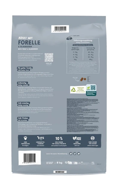 Корм для котів Bosch Sanabelle Adult Форель з чорницею 8 кг (856908) - зображення 2