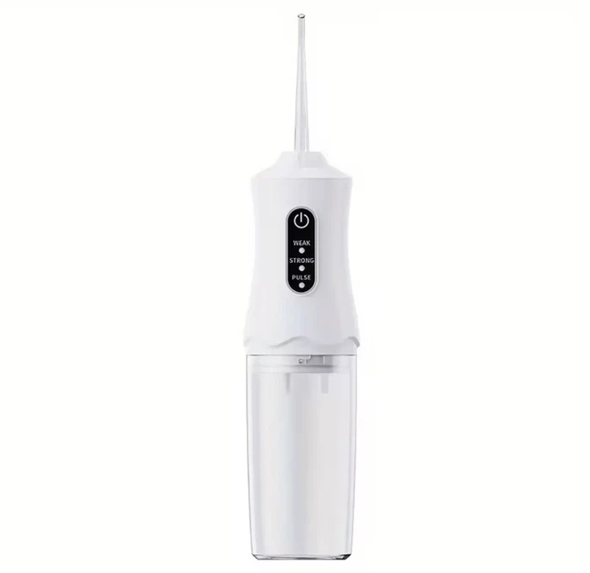 Портативный ирригатор для ротовой полости Oral Irrigator 220 мл, 4 насадки, беспроводной water flosser, ирригатор для зубов - изображение 2