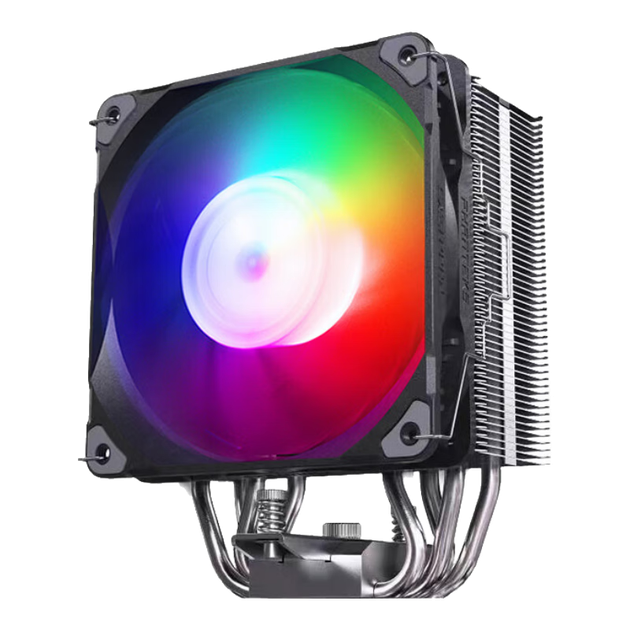 Повітряний кулер для процесора PHANTEKS Polar S4 Single Tower Anti-Gravity з 4 тепловими трубками (високопродуктивний ARGB-вентилятор, високопродуктивна термопаста, розподільник тепла та пристрій для зниження шуму) - Фото 4 Повітряний кулер для процесора PHANTEKS Polar S4 Single Tower Anti-Gravity з 4 тепловими трубками (високопродуктивний ARGB-вентилятор, високопродуктивна термопаста, розподільник тепла та пристрій для зниження шуму) - изображение 4
