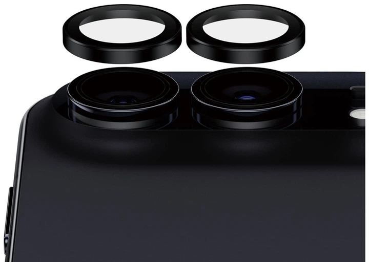 Szkło ochronne na aparat Apple iPhone Duo PanzerGlass Hoops Ceramic Camera Lens Protector (PG29569) - obraz 4