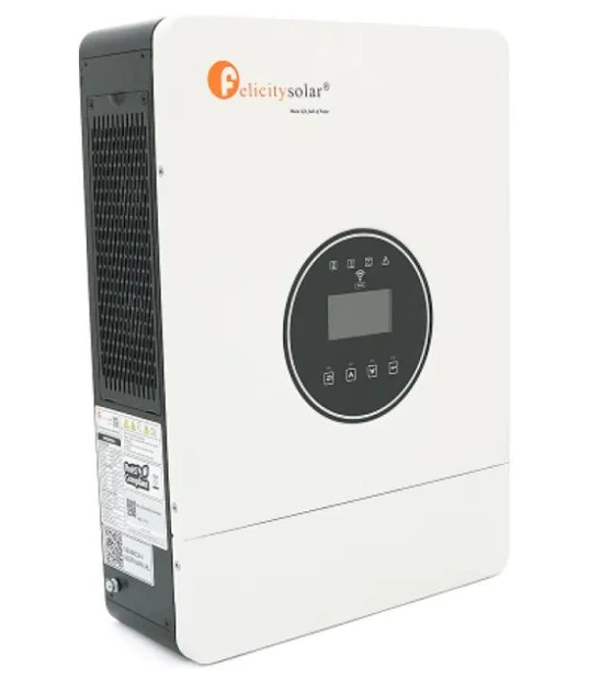 Гибридный инвертор автономный 24v / 4000 Вт / 24 В / Wi-Fi / до 120 А / Felicity Solar IVEM4024-II / MPPT / чистая синусоида - Фото 11 Гибридный инвертор автономный 24v / 4000 Вт / 24 В / Wi-Fi / до 120 А / Felicity Solar IVEM4024-II / MPPT / чистая синусоида - изображение 11