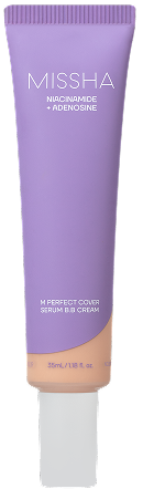 Krem BB Missha M Perfect Cover Serum SPF 50+ 25 Warm Beige 50 ml (8809747965373) - Zdjęcie 1 Krem BB Missha M Perfect Cover Serum SPF 50+ 25 Warm Beige 50 ml (8809747965373) - obraz 1