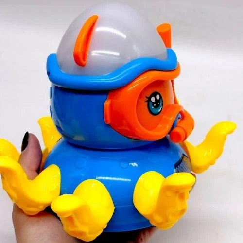 Интерактивный осьминог-дайвер YG Toys на батарейках со светом и музыкой - изображение 2