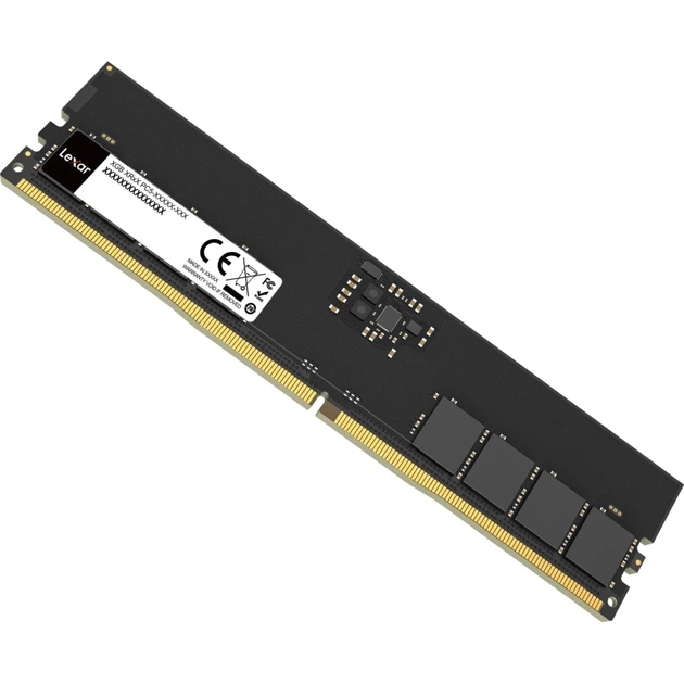 Модуль пам'яті для комп'ютера DDR5 16GB 5600 MHz Black Lexar (LD5U16G56C46ST-BGS) - зображення 3