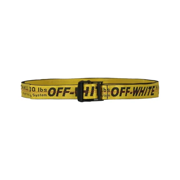 Ремень Off-White OMRB012E20FAB0011810 One size Желтый / черный - Фото 1 Ремень Off-White OMRB012E20FAB0011810 One size Желтый / черный - изображение 1