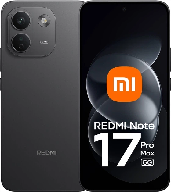 Смартфон Xiaomi RedMi Note 17 Pro Max 12/256 Black NFC +adapter EU - изображение 2
