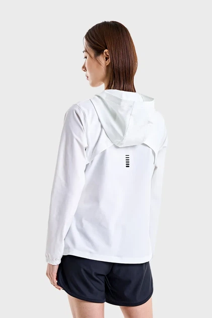 Женская белая ветровка OutRun the Storm Jkt Under Armour S 1377043-100 - Фото 3 Женская белая ветровка OutRun the Storm Jkt Under Armour S 1377043-100 - изображение 3