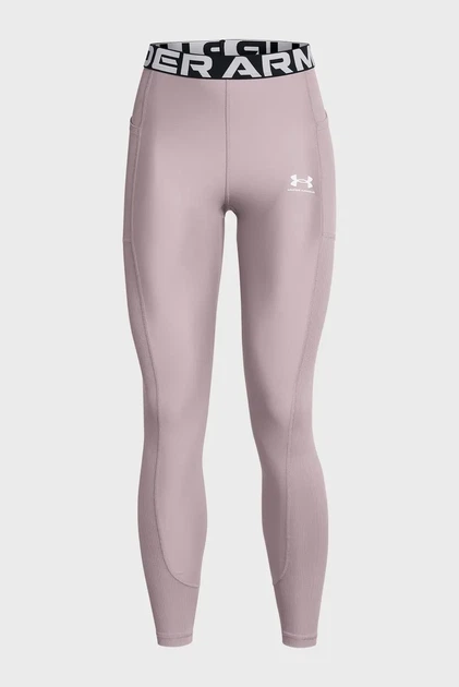 Женские серые тайтсы HeatGear Rib Legging Under Armour LG 1388693-015 - изображение 5