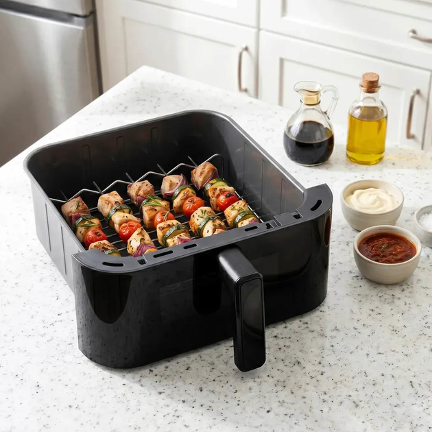 Мультипіч Tesla AirCook TrioZone Q636 XXL (AIRCKTZQ636XXLBLK) - зображення 10
