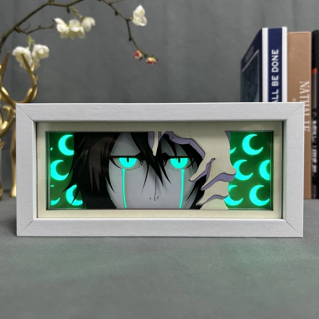 Многослойный 3D ночник лампа Улькиорра Сифер аниме Bleach светильник для комнаты Блич RGB (ZDD-22) - изображение 7