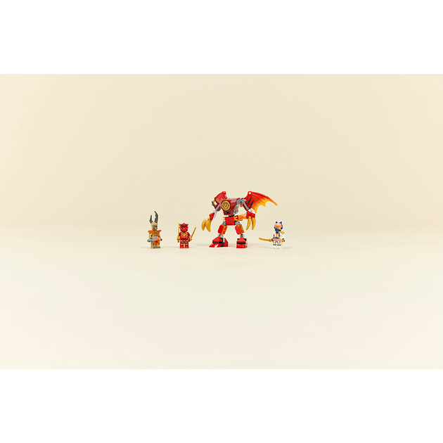 Конструктор LEGO NINJAGO Бойовий набір робота Дракона Кая 85 деталей (71851) - зображення 6