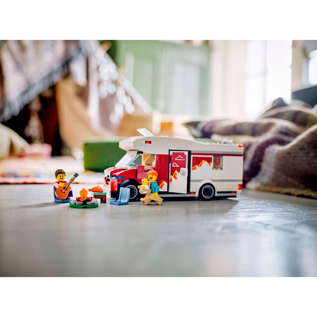 Конструктор LEGO City Приключенческий дом на колесах для отпуска 385 деталей (60454) - Фото 9 Конструктор LEGO City Приключенческий дом на колесах для отпуска 385 деталей (60454) - изображение 9