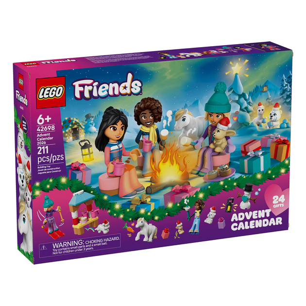 Конструктор LEGO Friends Адвент-календар 2026 211 деталей (42698) - Фото 2 Конструктор LEGO Friends Адвент-календар 2026 211 деталей (42698) - зображення 2