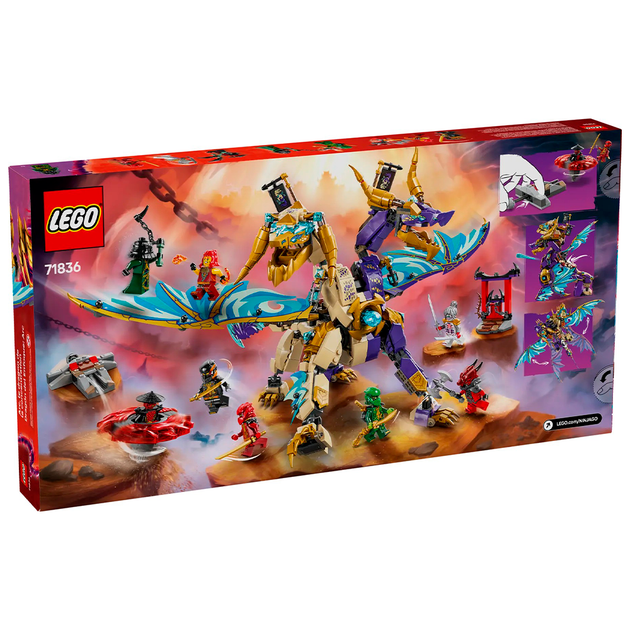 Конструктор LEGO NINJAGO Архидракон Фокуса 869 деталей (71836) - изображение 3