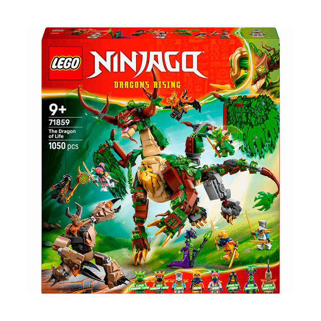 Конструктор LEGO NINJAGO Дракон жизни 1050 деталей (71859) - Фото 2 Конструктор LEGO NINJAGO Дракон жизни 1050 деталей (71859) - изображение 2