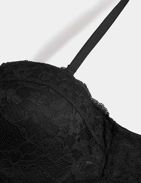 Бюстгальтер M&S Collection бандо со съемными бретелями с кружевом черный 95B 42B (T33/2810) - Фото 7 Бюстгальтер M&S Collection бандо со съемными бретелями с кружевом черный 95B 42B (T33/2810) - изображение 7