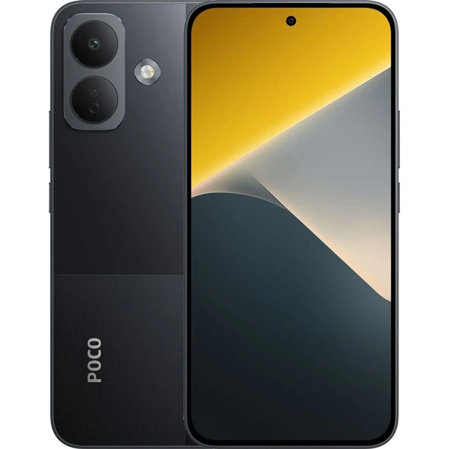 Смартфон Xiaomi POCO X8 8/256GB Black (with charger) (Global Version) - Фото 1 Смартфон Xiaomi POCO X8 8/256GB Black (with charger) (Global Version) - изображение 1