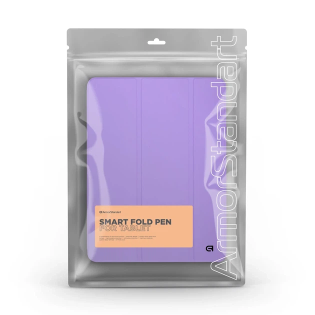 Чохол ArmorStandart Smart Fold Pen для Lenovo Idea Tab Pro Light Purple - зображення 8