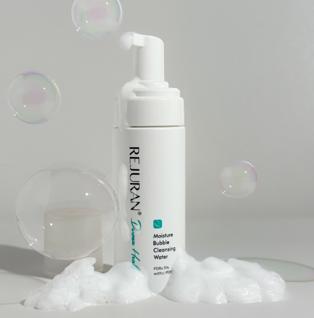 Пінка для вмивання Rejuran Derma Healer Moisture Bubble Cleansing Water 150ml - зображення 3