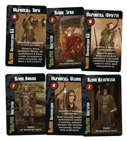 Доповнення до настільної гри Geekach Games Лють крові Чаклуни Мідґарду (GKCH154BR) - зображення 5