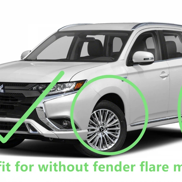 Брызговики Mitsubishi Outlander PHEV 2018+, (4шт.) - изображение 2
