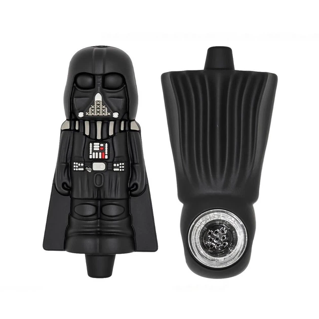 Силиконовая Трубка Для Курения Darth Vader - Фото 1 Силиконовая Трубка Для Курения Darth Vader - изображение 1
