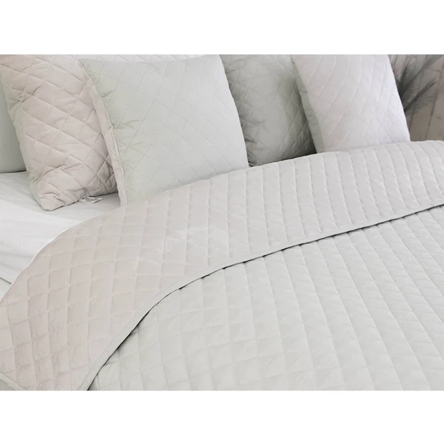 Двустороннее декоративное покрывало Руно Velour Ice ромб 150х220 см - изображение 10