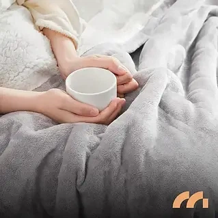 Электроодеяло Maltec CozyHeat 113467 180×130 см, 120 Вт, серая - изображение 2