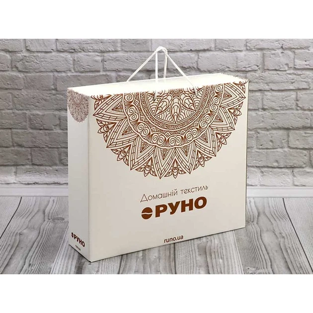 Покрывало декоративное двустороннее Руно Velour Apricot 150х220 см персиковое - изображение 8