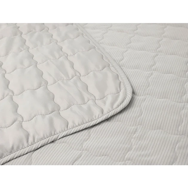 Двустороннее декоративное покрывало Руно Soft Line 150х212 см серое - изображение 8