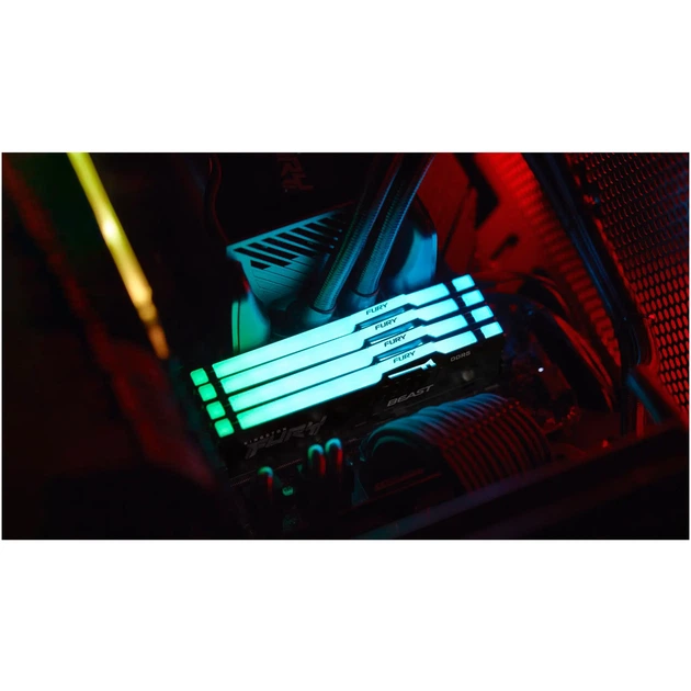 Модуль памяти Kingston FURY Beast Black RGB DDR5-6000 32GB CL36-44-44 (KF560C36BBE2A-32) - изображение 7