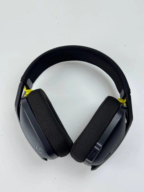 Беспроводные наушники Logitech G435 LIGHTSPEED & Bluetooth с микрофоном - совместимость с Dolby Atmos, до 18 часов непрерывной работы (981-001050) - Б/У - Фото 4 Беспроводные наушники Logitech G435 LIGHTSPEED & Bluetooth с микрофоном - совместимость с Dolby Atmos, до 18 часов непрерывной работы (981-001050) - Б/У - изображение 4