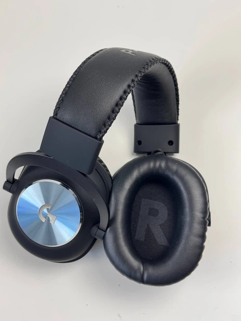 Дротові навушники Logitech G PRO X з мікрофоном – DTS X 7.1, 50mm (981-000818) - Б/В - Фото 6 Дротові навушники Logitech G PRO X з мікрофоном – DTS X 7.1, 50mm (981-000818) - Б/В - зображення 6