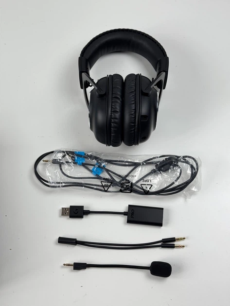 Дротові ігрові навушники Logitech G Pro X SE - знімний мікрофон, віртуальний об'ємний звук DTS Headphone:X 7.1 (981-001470) - Б/В - Фото 3 Дротові ігрові навушники Logitech G Pro X SE - знімний мікрофон, віртуальний об'ємний звук DTS Headphone:X 7.1 (981-001470) - Б/В - зображення 3