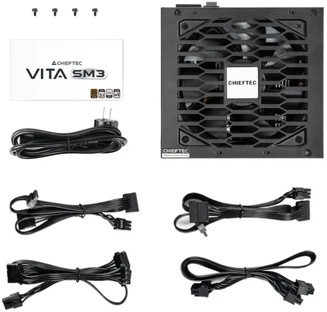 Блок питания 750 Вт Chieftec Vita SM3 (BPX-750-C) Bronze - Фото 6 Блок питания 750 Вт Chieftec Vita SM3 (BPX-750-C) Bronze - изображение 6