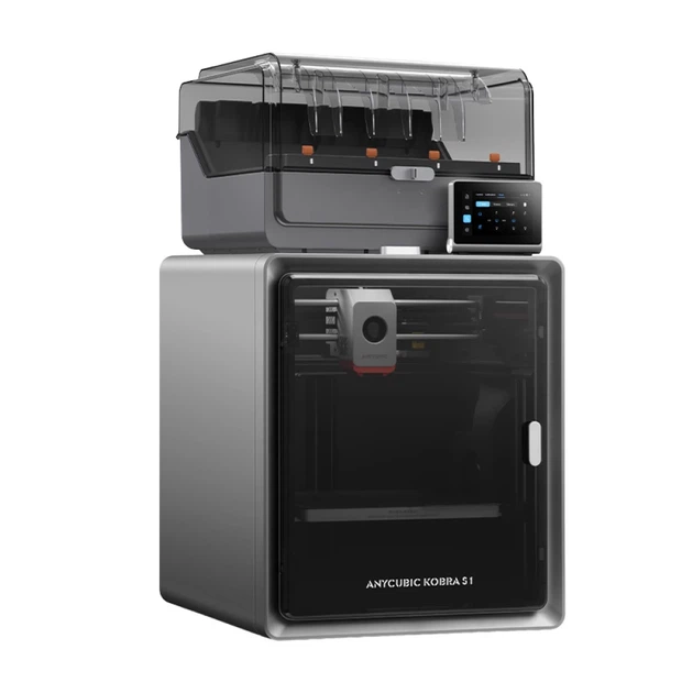 Принтер 3D ANYCUBIC Kobra S1 ACE 2 Pro Combo (KS2CBK0A-O) - Фото 5 Принтер 3D ANYCUBIC Kobra S1 ACE 2 Pro Combo (KS2CBK0A-O) - изображение 5