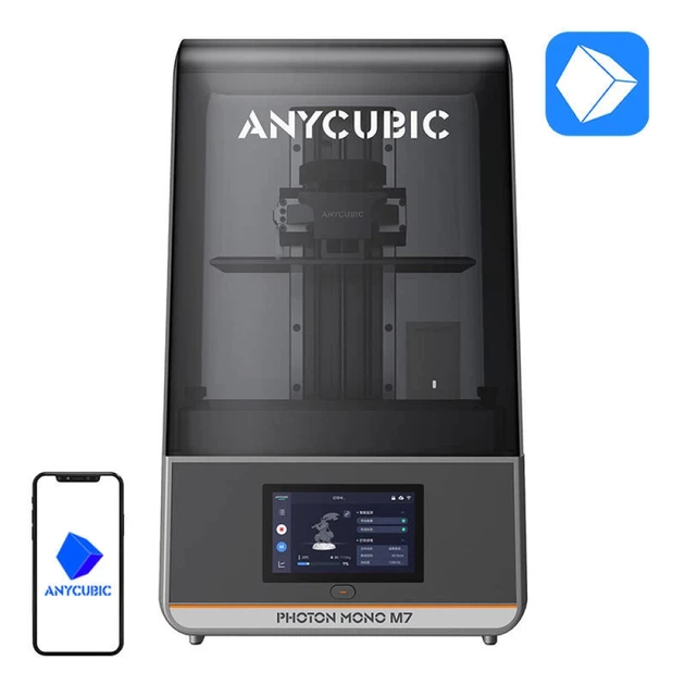 3D принтер Anycubic Photon Mono M7 (PM70BK0A-O) - Фото 1 3D принтер Anycubic Photon Mono M7 (PM70BK0A-O) - изображение 1